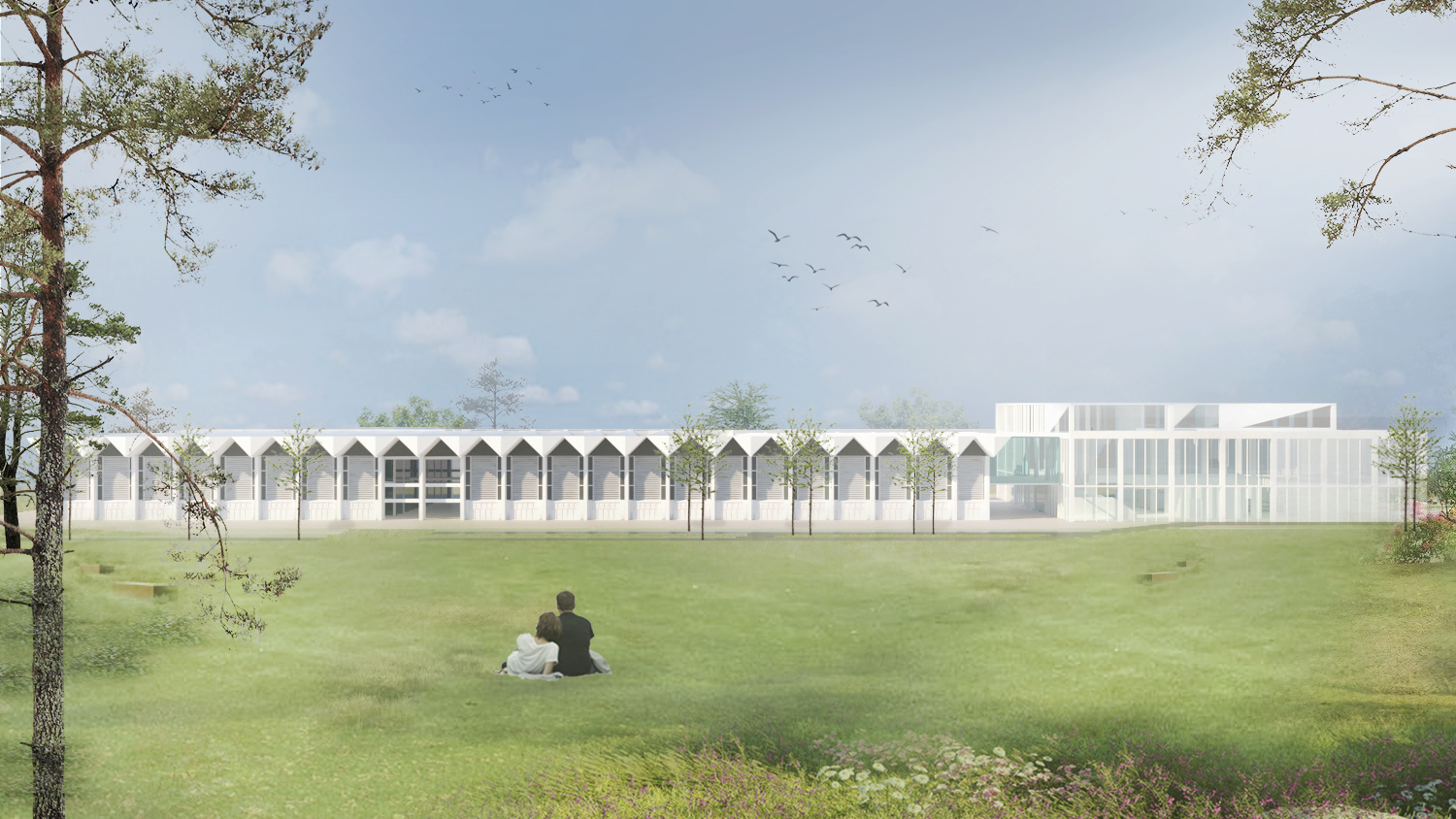 Architecture and landscape view, Mori & Co